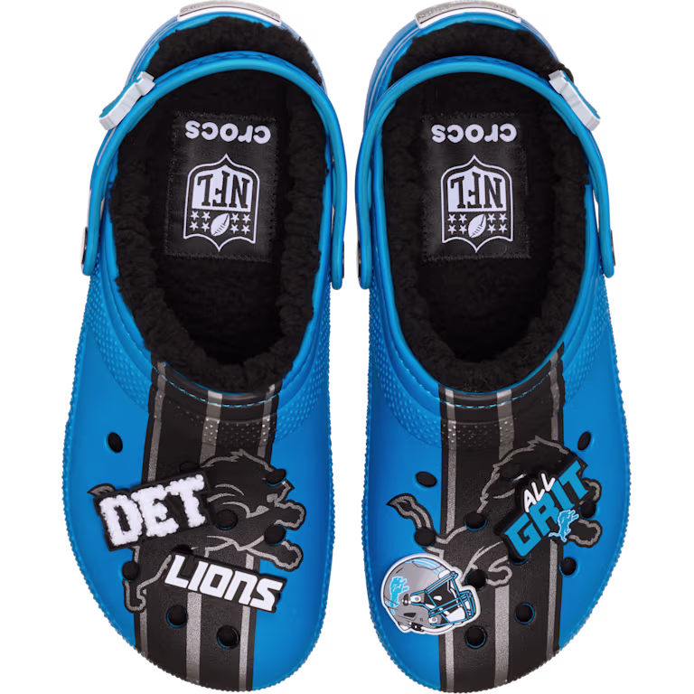 NFL Detroit Lions Classic Lined Clog
